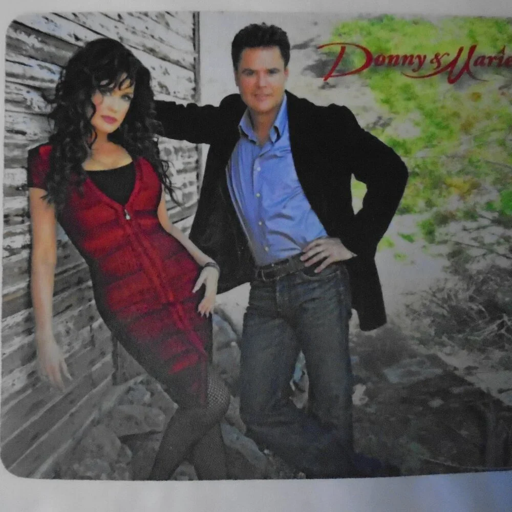 Donny & Marie Mouse Pad